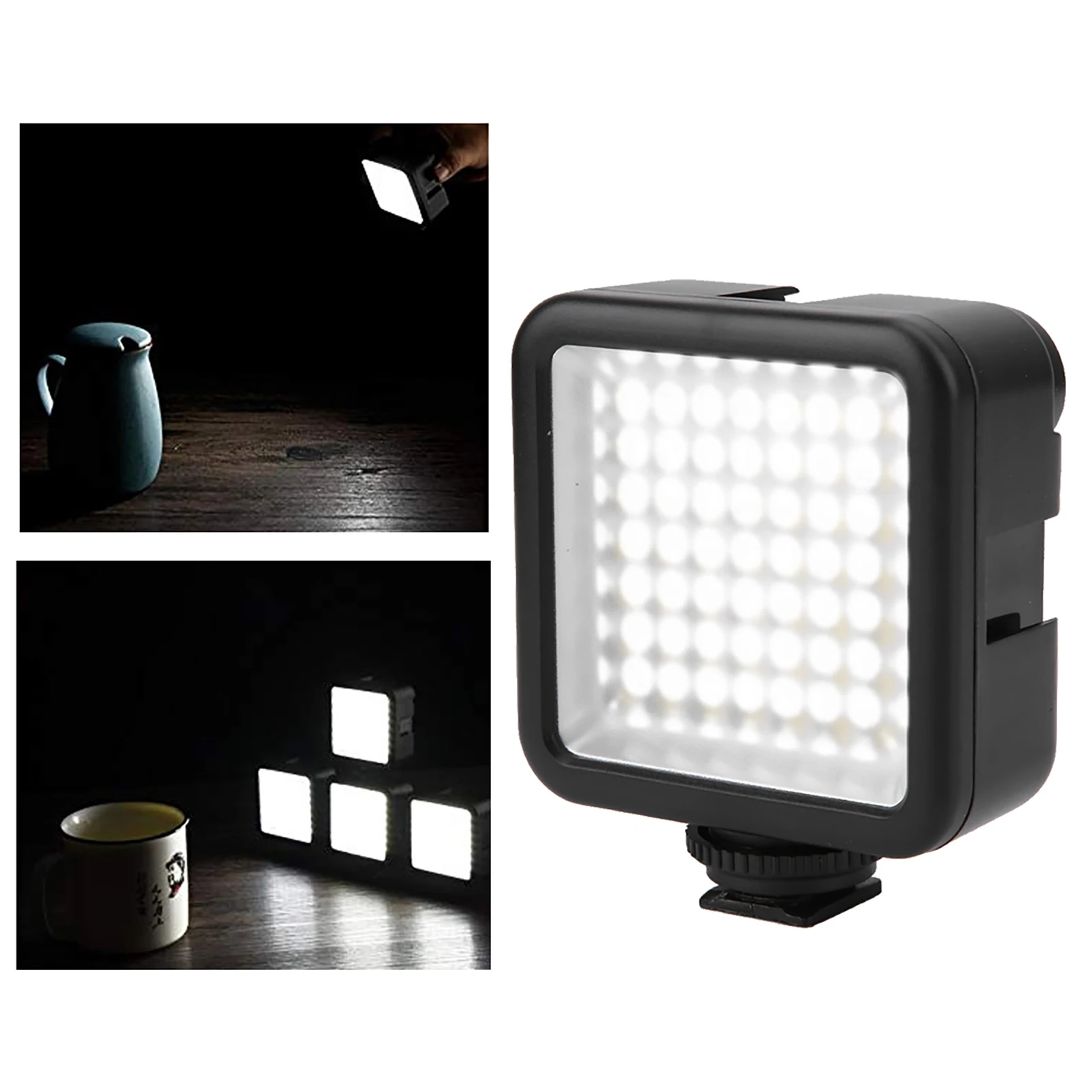 VBESTLIFE W49 Mini pannello luminoso a LED dimmerabile portatile su luce di riempimento della fotocamera LED,Video, lightgarcamera, Video, lightgars, Video