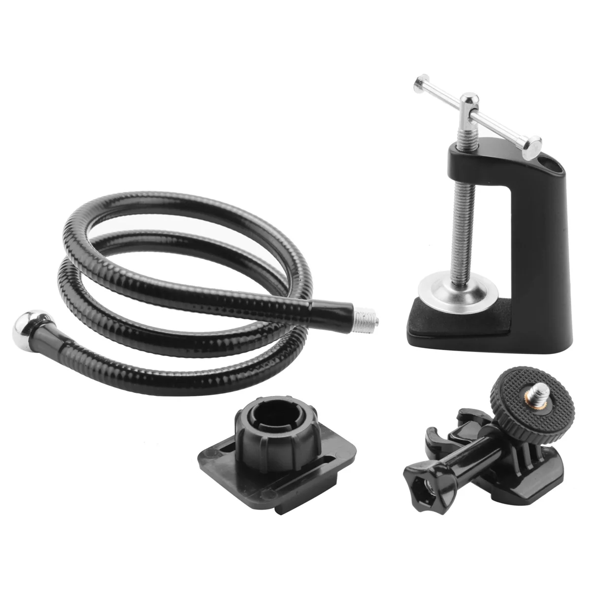 Camera Bracket with Enhanced Desk Jaw Clamp Flexible Gooseneck Stand for Webcam 4K C925E C922X C922