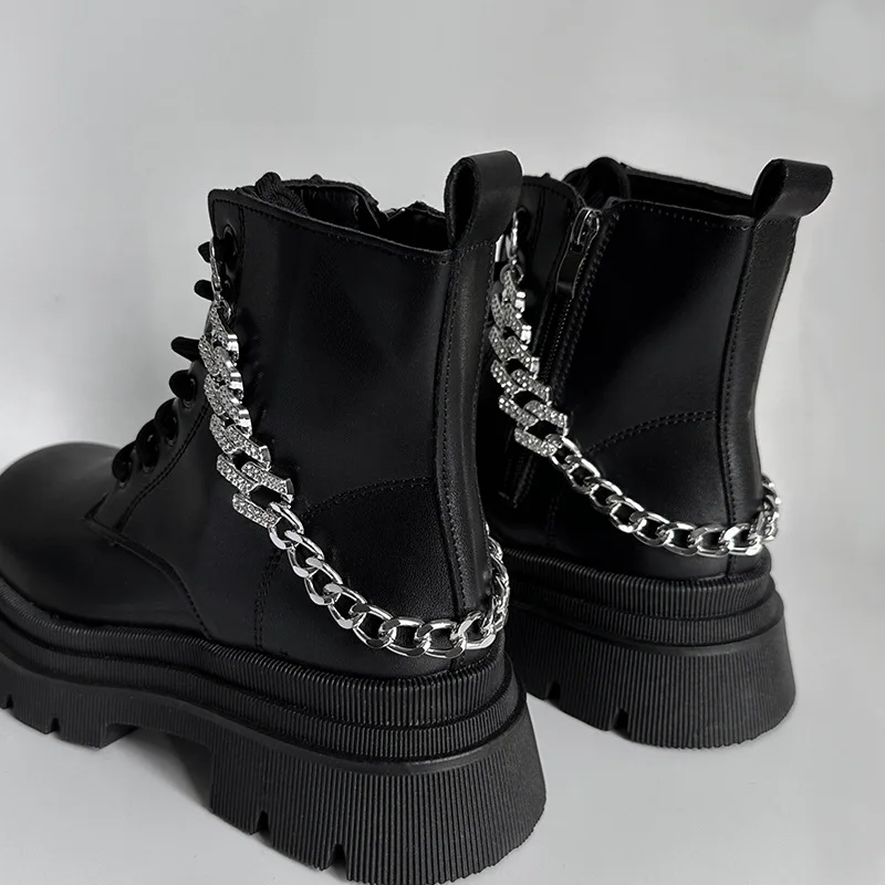 2 قطعة سلسلة معدنية مبالغ فيها قلادة اللؤلؤ للأحذية الأحذية الديكور اليومي مجوهرات الحفلات أبازيم إكسسوارات أحذية قابلة للإزالة