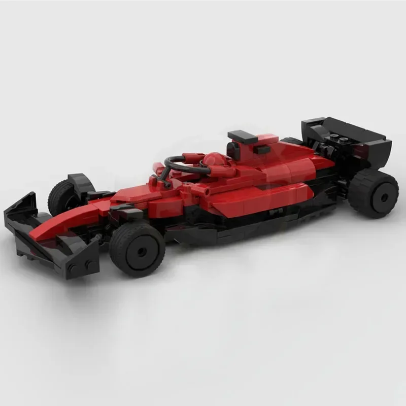 New Technical MOC-176586 SuperSF-24 Team Stake SuperRace Car Model Buiding Kit Creators Block Bricks Kid Toys Birthday Gifts