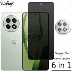 Privacy Screen Protector For OnePlus 13R Anti-Spy Tempered Glass For OnePlus 13R Camera Lens Film Glass For OnePlus 13R Glass