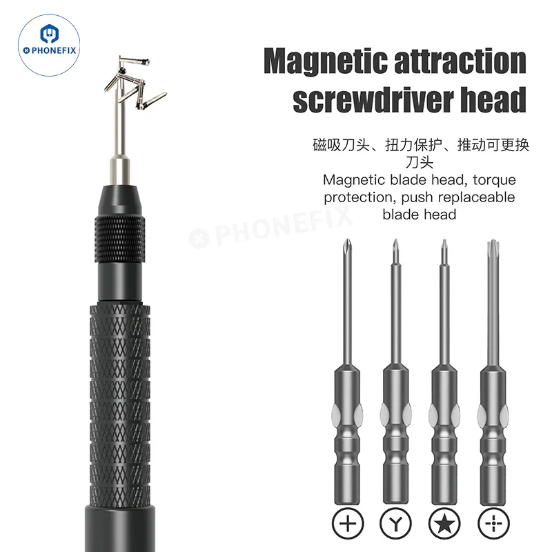 Portable Electric Screwdriver Set with Digital Display Torque Adjustable for Mobile Phone Laptop PC Disassembly Assembly Tool