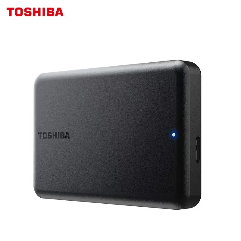 Picture 3: Toshiba A5 Series Small Black Portable Hard Drive, High-Speed USB 3.2 Gen1, 500GB/1TB/2TB Compatible With Mac