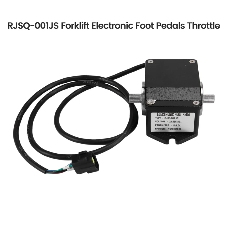 

RJSQ-001JS Forklift Electronic Foot Pedals Throttle For Curtis Motor Controller ,Throttle Output :0--5K