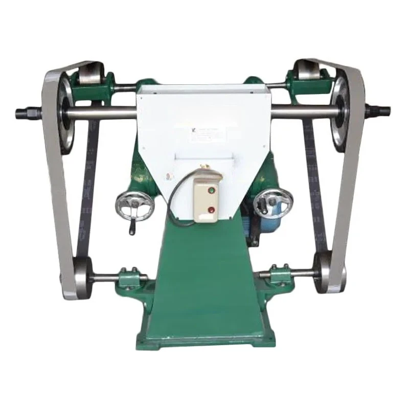 4kw electric sand belt machine Triangle sand belt grinding polishing machine swing arm type Telescopic sandblasting machine