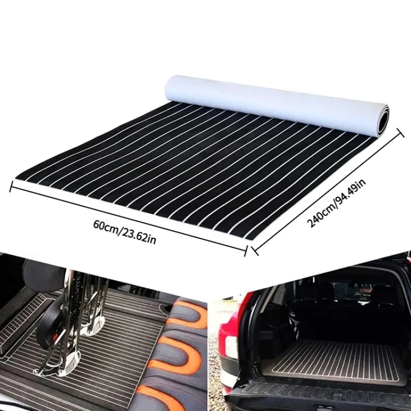 240cmx60cmx6mm(94.5''x23.62'' x0.24'') Redluck Blueprint  Non-Slip EVA Boat Yacht marine nroom or carava Flooring