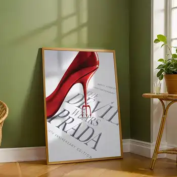 《穿著Prada的女王》海報貼紙,高清自黏牆貼,裝飾畫,適用於辦公室、家居、宿舍等,精美禮品。 12 最佳銷售 普拉達服裝 - №8
