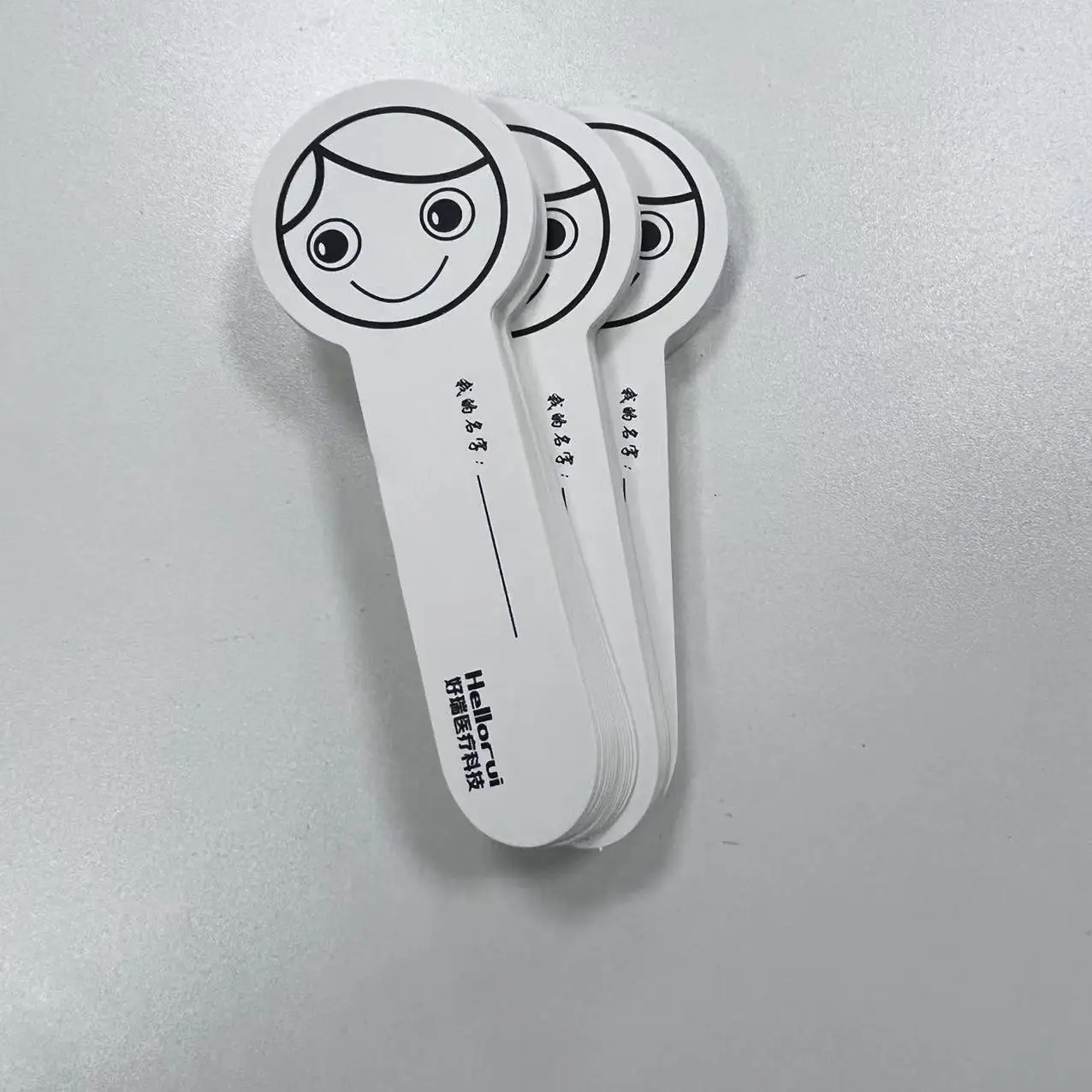 50PCS Disposable Handheld Occluder Handheld Eye Blocking Pad Vision Test Products