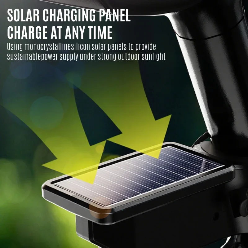 ضوء خلفي للدراجة بالطاقة الشمسية من النوع C، ضوء خلفي للدراجة قابل لإعادة الشحن، تسليط الضوء على الطريق، مصباح خلفي لركوب الدراجات، ملحقات الدراجة