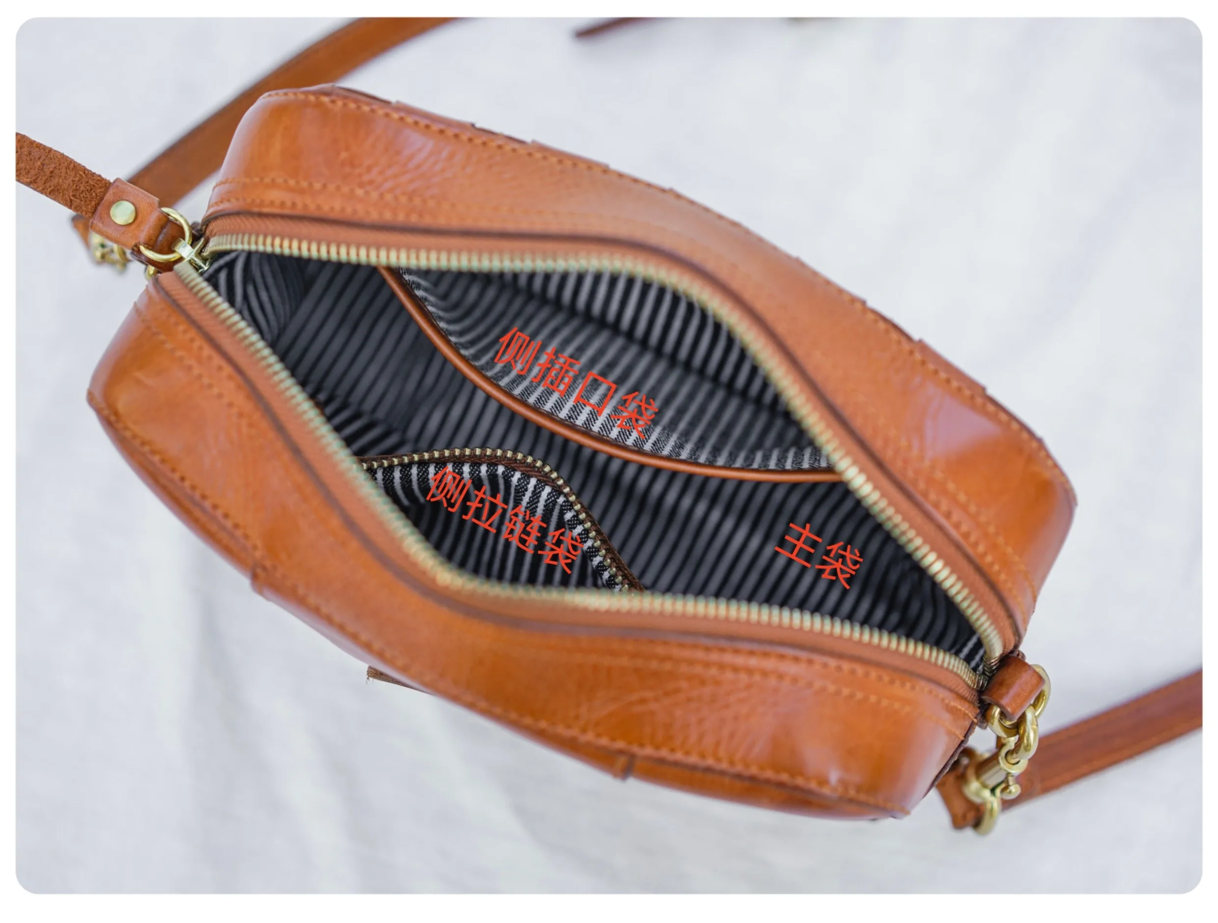 outdoor casual luxury handmade genuine leather woven women's messenger bag vintage natural real cow leather ladies shoulder bag