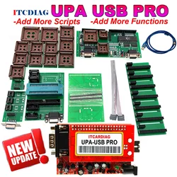 ITCARDIAG UPA-USB PRO V1.3 SN : 050D5A5B ECU Chip Tunning Tool Add New Scripts with NEC Functions UPA USB Programmer