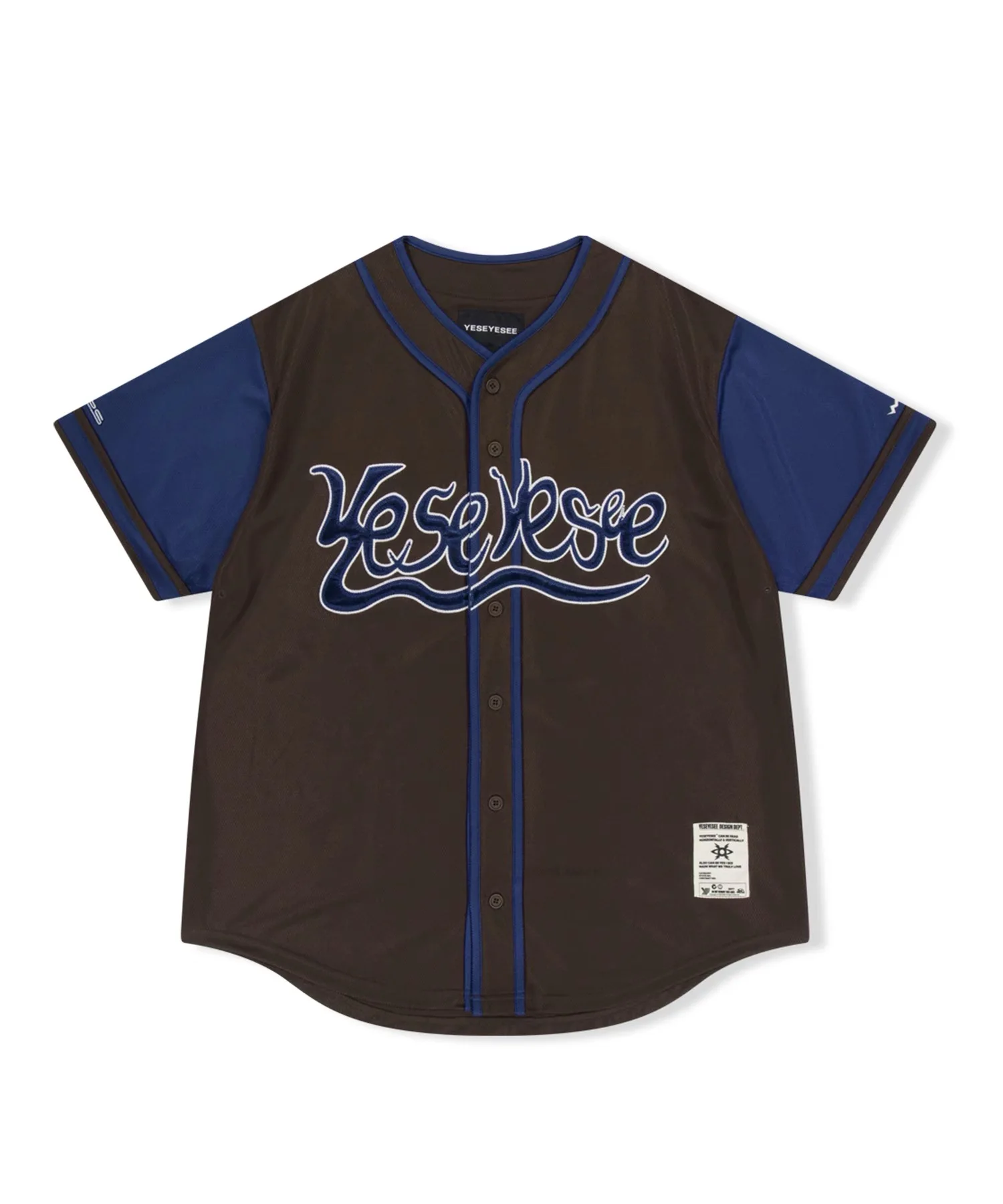 Spring Summer 24 Baseball Jersey Short Sleeve Grid Sports Style Women's T-shirt Xi Village Trendy Force Other Material Compos...