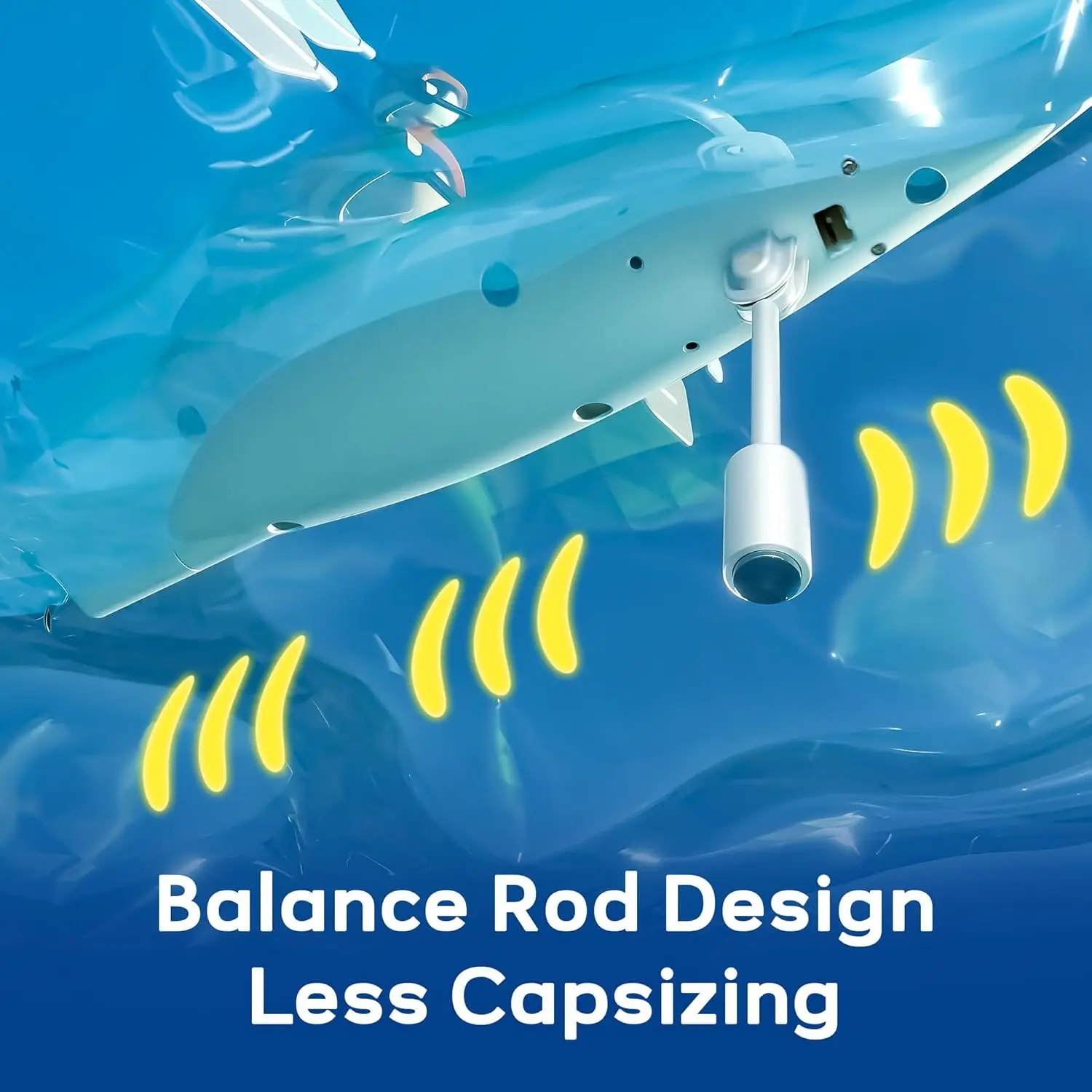 Colorido Paddle Controle Remoto, RC Boat, Remo 2.4G, Luzes LED, 360 Condução, Modos Duplos, Navio Impermeável, Banheira, Interior, Jogo ao ar livre