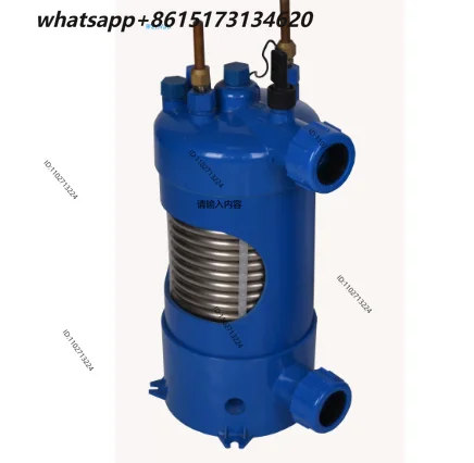 Seawater Pool Heat Pump - Full Titanium Tube Heat Exchanger for Saltwater & Swimming Pools, Efficient Heating