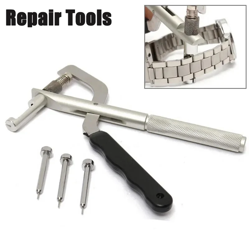 Pins Remover Watch Strap Band Adjusting Link Pin Plier Puncher Repair Tools Kits Locksmiths Tool Key Remover