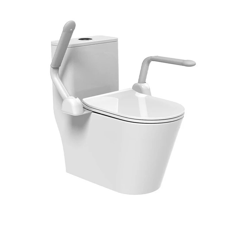 Toilet Seat Foldable Handles Aluminum Handicapped Safety Grab Bars Elderly Toilet Handrails Easy Installation Versatile Design