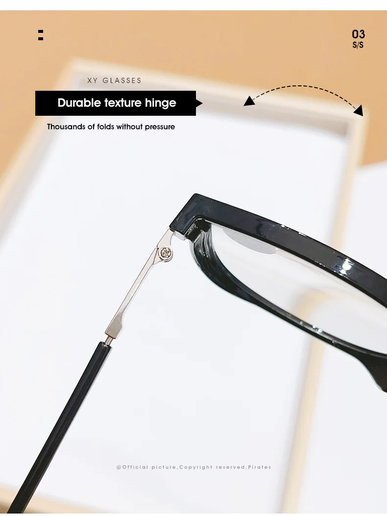 Frauen Lesebrille Große Lila Rahmen Presbyopie Brille Marke Design Anti Blaues Licht Computer Brille Zum Lesen + 1,0 + 1,5 – Detail 9