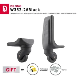 W352-2 Travel Trolley Box Repair Universal Wheel Accessories Suitable For Oxford Cloth Box 20 Inch 24 Inch Replacement Pulley