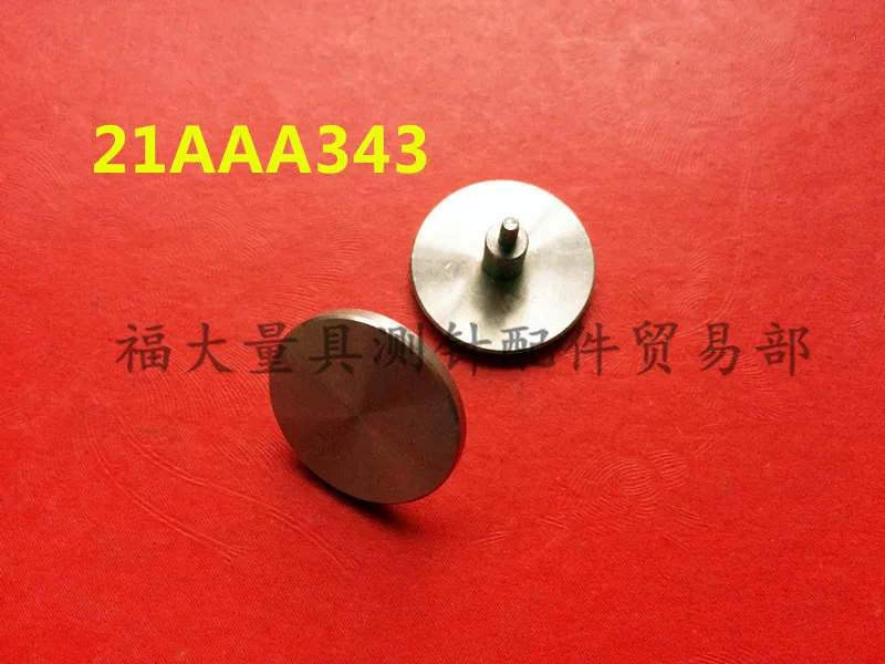 

15mm 20mm 25mm OD 10mm 21AAA341 21AAA342 21AAA343 Dial Gage Test Indicator Gauge Disc Circular Round Stylus Tip Needle Probe