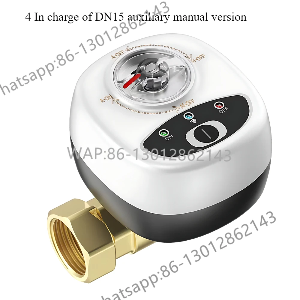 

Intelligent Zigbee water valve hand automatic integrated switch electric ball valve APP remote control