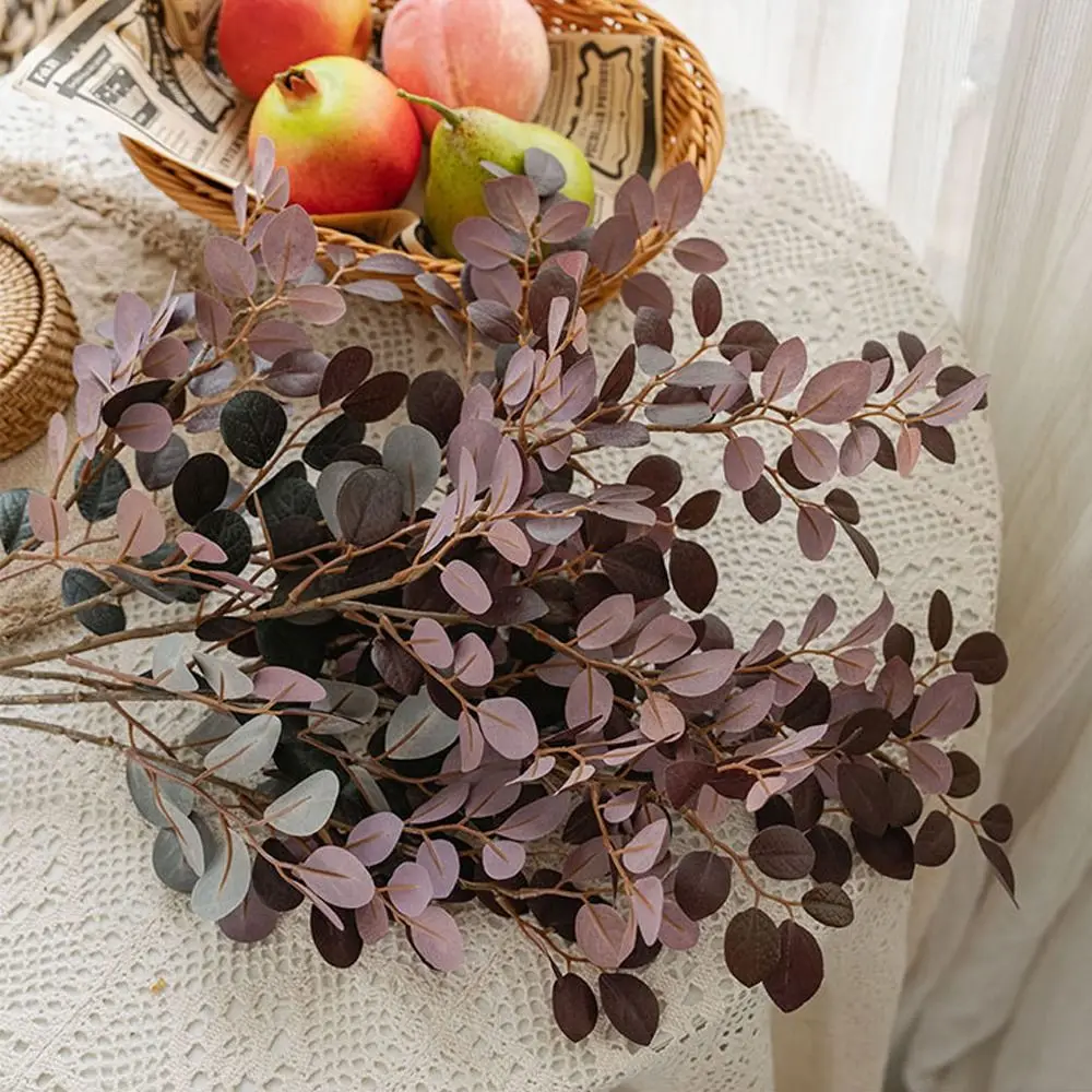 DIY Dekoracja Wazonu 70cm Sztuczna Gałązka Loropetalum Elegancka Ręcznie Robiona Symulacja Zielonej Rośliny Luksusowy Sztuczny Kwiat Dekoracja Domu Biura