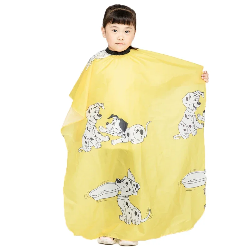 Saç kesimi Salon Kuaförlük Pelerin Çocuklar için Çocuk Şekillendirici Polyester Önlük Kapak Su Geçirmez Şampuan ve Kesme Ev Önlük Önlük