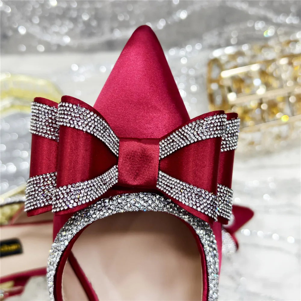 Nigerian High Quality Festive Combinations Dazzling Heels and Chic Clutch Perfect Of Shoes And Bags for Party Occasions