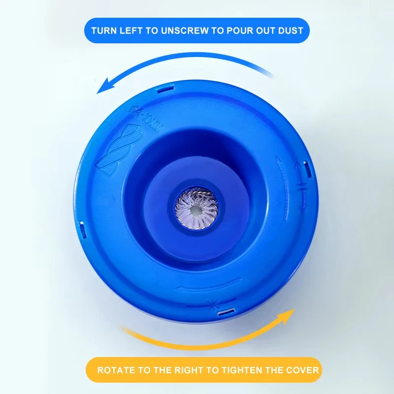 Copertura antipolvere per trapano elettrico Ciotole per cenere Martello a percussione Collettore di polveri Utensili elettrici Accessori Dispositivi antipolvere per perforazione resistenti