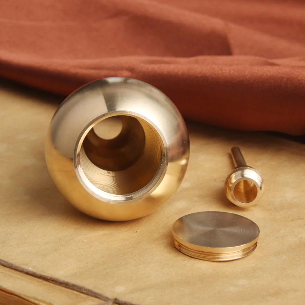 

Copper Gourd Ornament Creative Small Desktop Decor Home Office Craft Decoration Lucky Blessing Adornment Car Dashboard