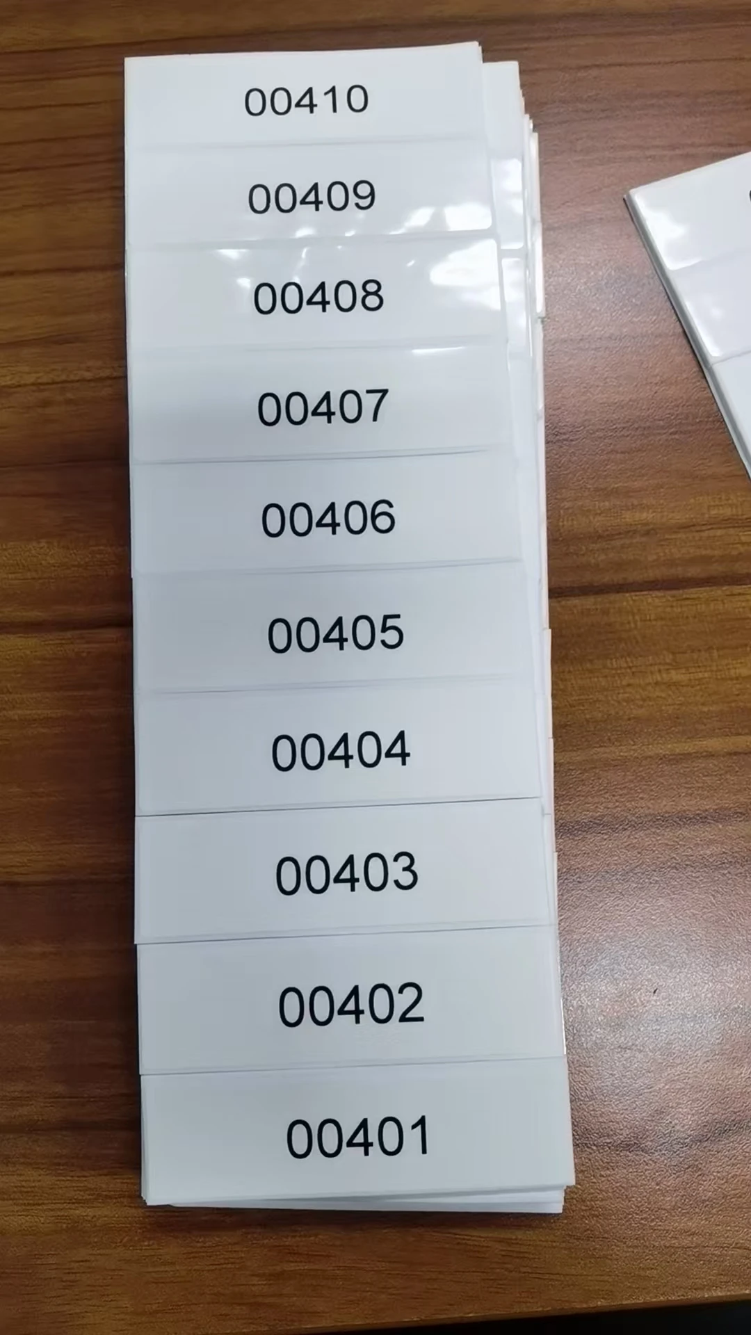 1000 قطعة/لفة إمبينج مونزا r6 مريلة رقم رغوة علامة المستجيب العلامات لأنظمة توقيت السباق الأحداث الرياضية #4