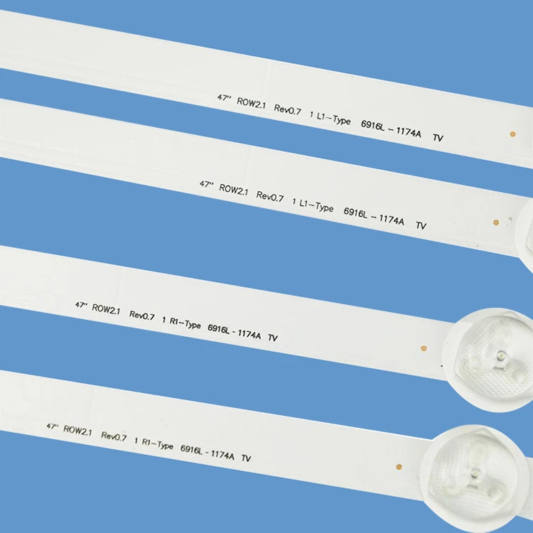 TV-003 Original TV backlight strip LG 47 LN 1174A/1175A/1176A/1177A for 47LA620S 47LN5400 5+4led 3L1+3L2+3R1+3R2