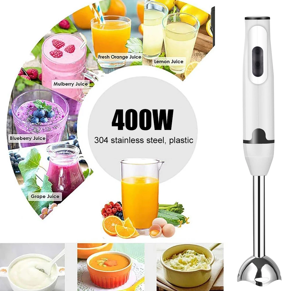 Handheld Electric Blender Food Vegetable Electric Grinder Handheld Stick Mixer For Smoothies Sauces Baby Food Soups Kitchen Tool