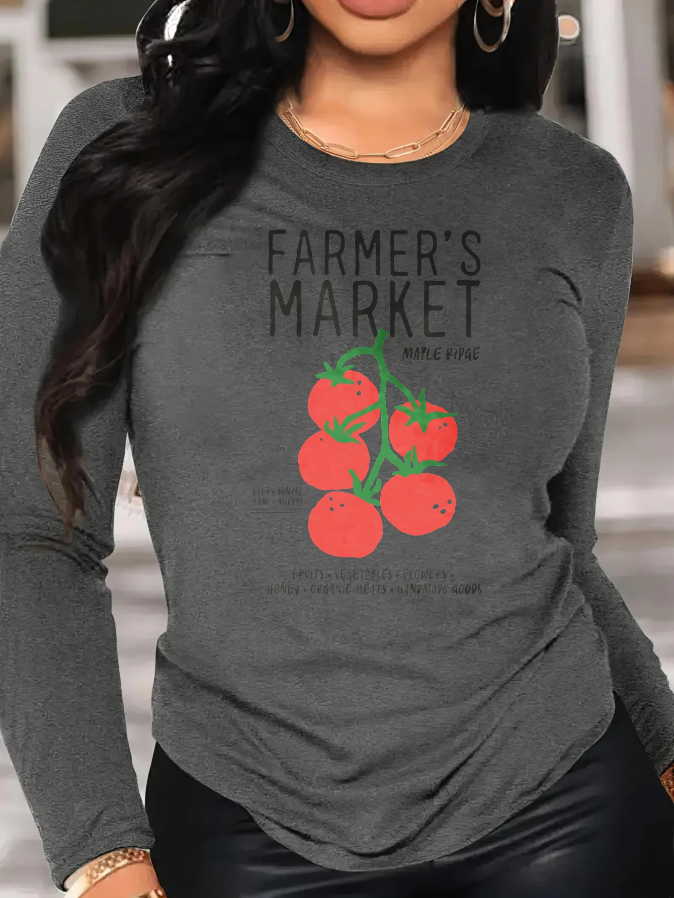 เสื้อเชิ้ตแขนยาวผ้าฝ้ายลำลองสำหรับวันฮาโลวีนจากฟาร์มเมอร์ มาร์เก็ตเพื่อความสบายแบบยูนิเซ็กซ์และสไตล์แฟชั่นฤดูใบไม้ร่วง