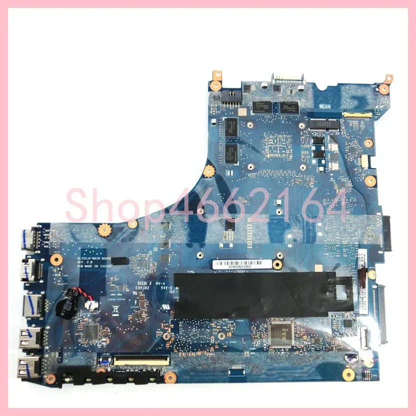 GL552JX With i5 i7-4th Gen CPU GTX950M GPU Mainboard For ASUS GL552J GL552JX ZX50J ZX50JX Laptop Motherboard 100% Tested OK