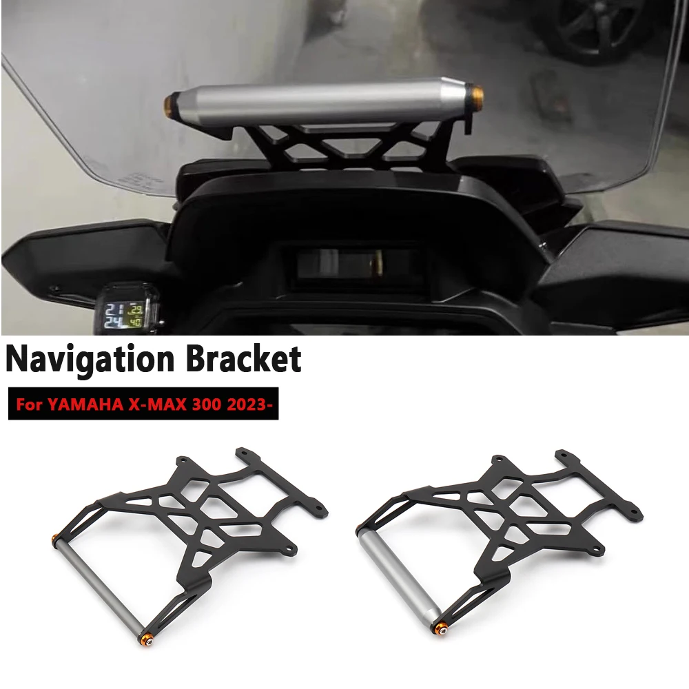 

New Motorcycle GPS Navigation Mounting Bracket Adapter Holder For YAMAHA XMAX 300 XMAX300 X-Max300 X-MAX 300 X-MAX300 2023-