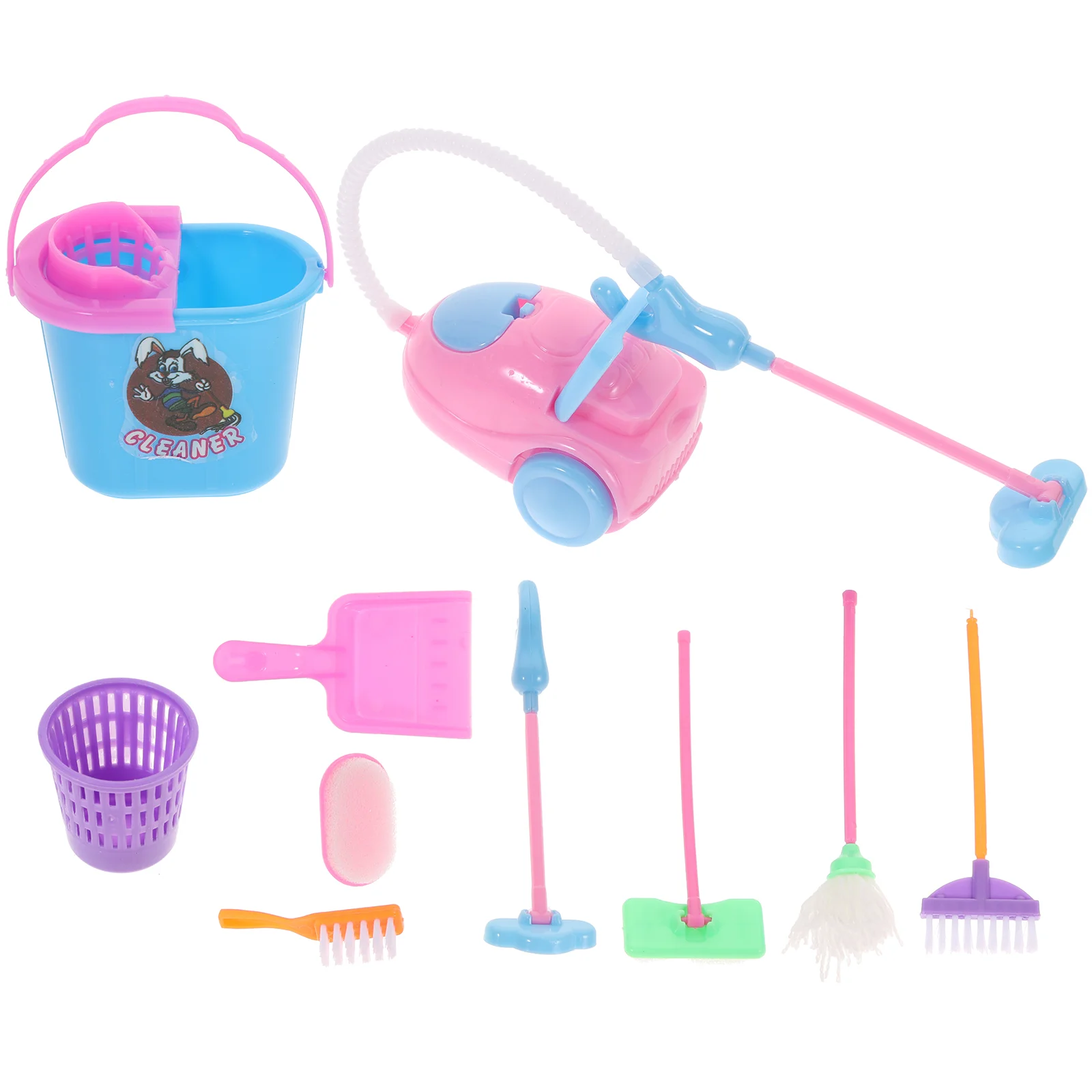 Simulation Sanitary Ware Toys Cleaning Supplies Pretend Play Accessories Small Dollhouse Baby