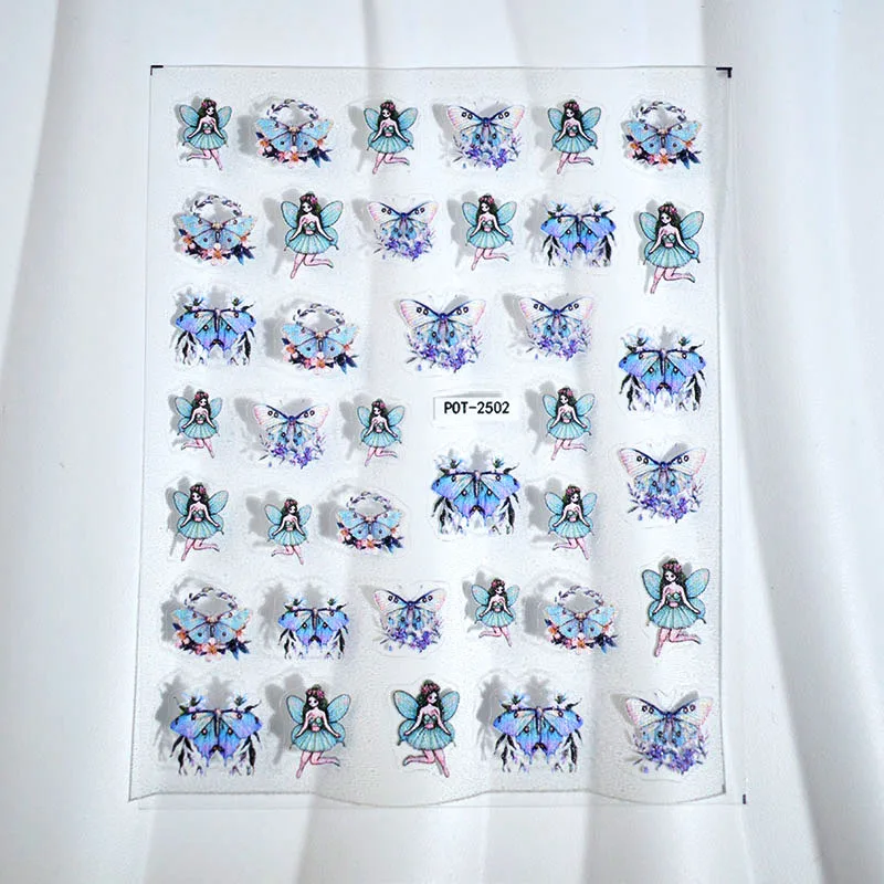 2-pcs-bonito-borboleta-fada-arte-do-prego-adesivos-belas-borboletas-flores-bonito-borboleta-fada-design-tema-dos-desenhos-animados