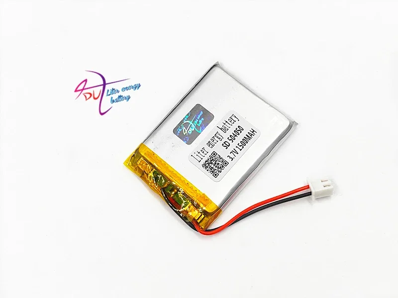 XHR-2P 2.54 1500mAh 3.7V 484251 polymer battery 504050 story machine driving recorder