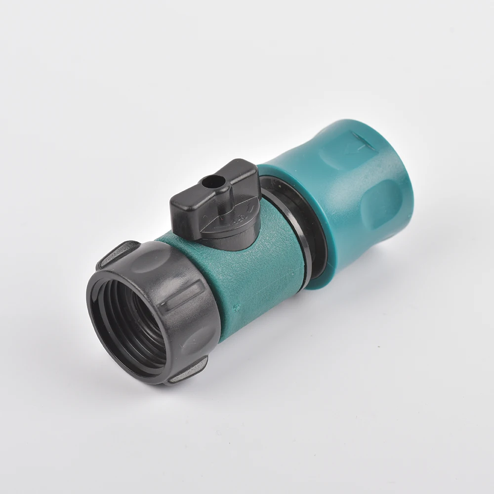 Plastic Valve with Quick Connector 3/4\