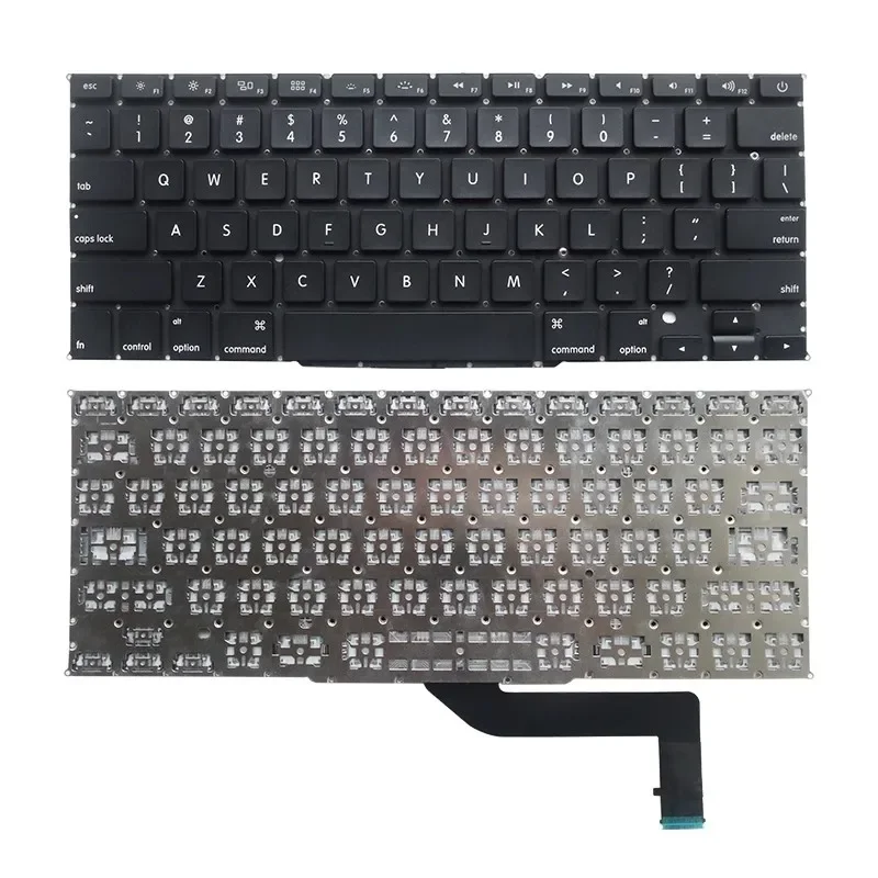 

New US Keyboard For Macbook Air A1398 MC975 MC976 MGXA2 MGXC2 ME293 663 294 664 665 Keyboard