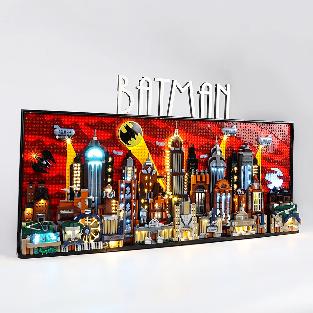 EASYLITE LED Light Set For The Animated Series Gotham City 76271 Toys Blocks Bricks Lighting Kit No Model