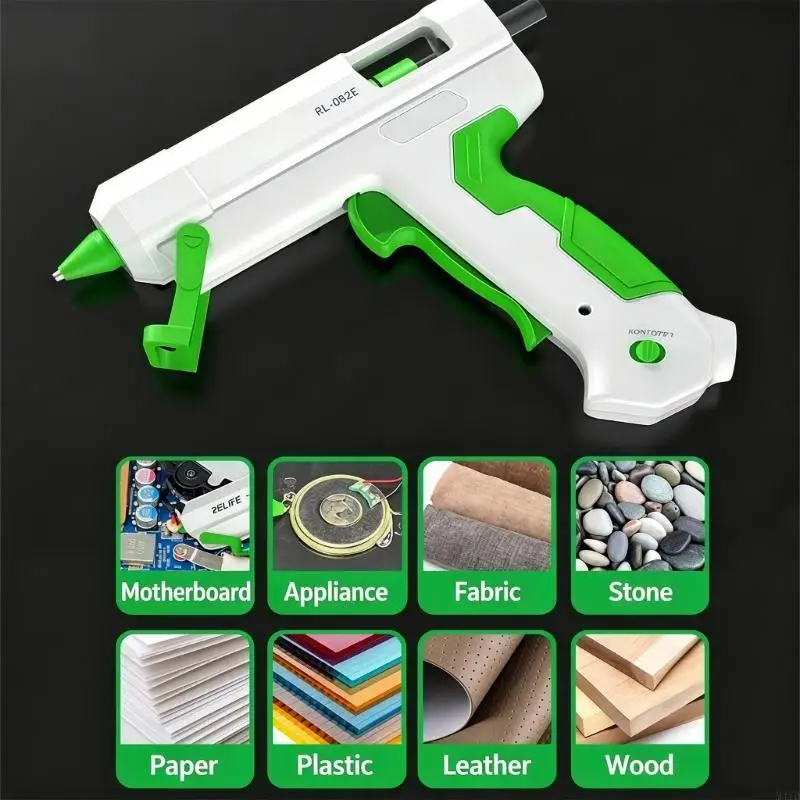 

Ergonomic Glues Guns for Crafts Home Repairing, Heating Fast Hot Glues Guns for Crafting Use, Electric Hot Glues Guns M4YD