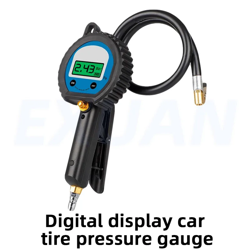 Car Tire Pressure Gauge High-precision Digital Electronic Pressure Gauge Automotive Repair Car Tire Inflation Measuring Gauge