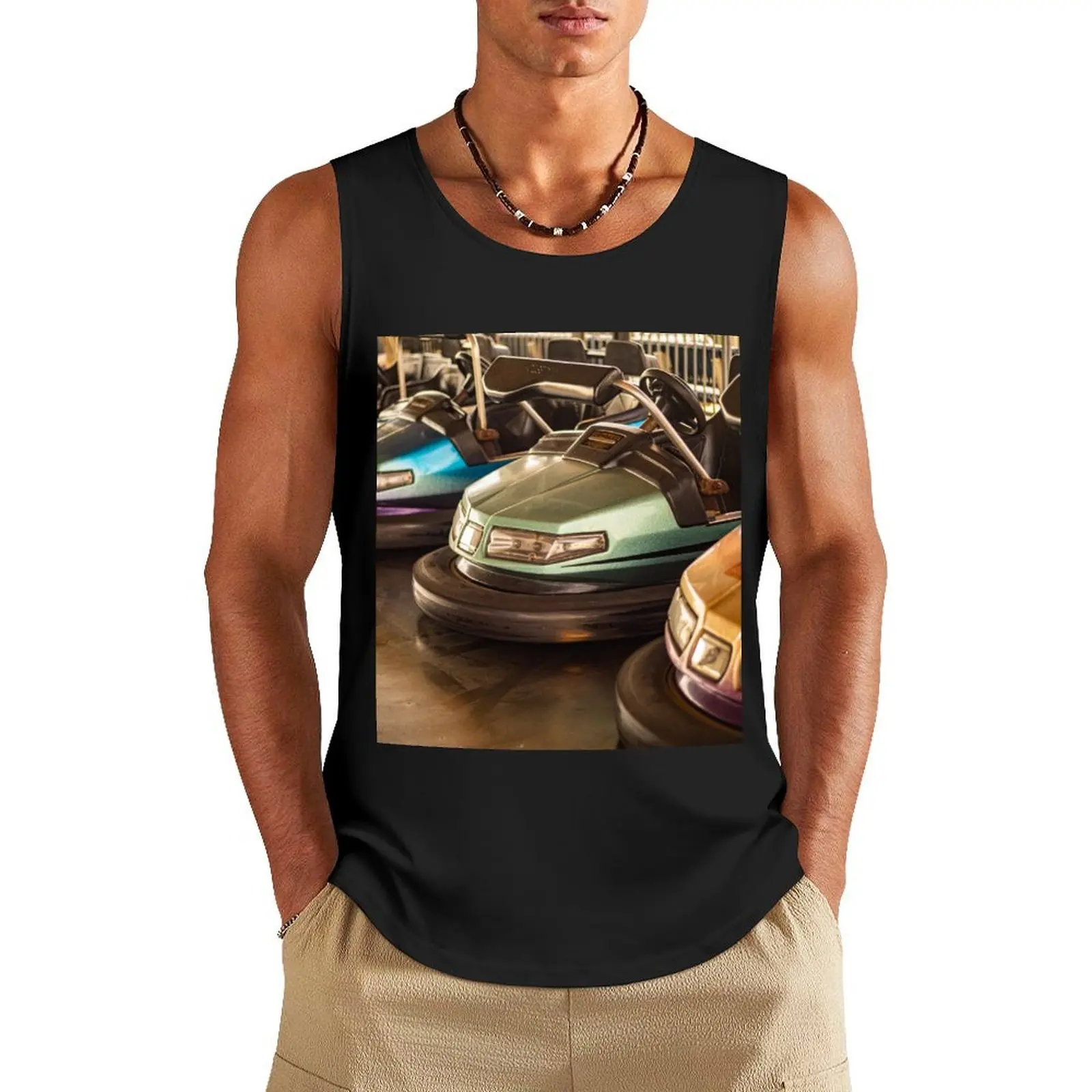 

Bumper cars 2 Tank Top Body man sleeveless tshirts for men t-shirt for men mens designer clothes