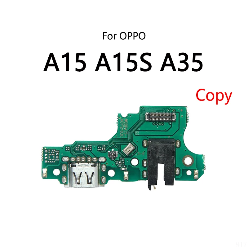 USB Charge Dock Port Socket Plug Connector Flex Cable For OPPO A15 A15S A35 A16 A16S A54 Charging Board Module