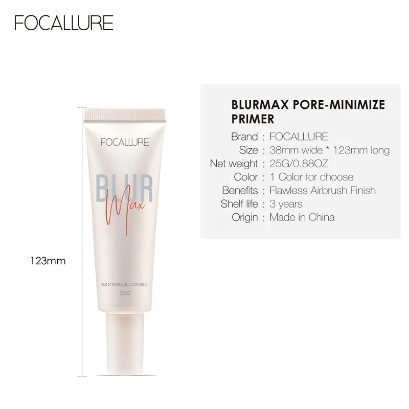 5/10/15PCS Oil Control Pore Minimizing Improved Complexion Oil-absorbing Pre-makeup Formula Makeup Primer