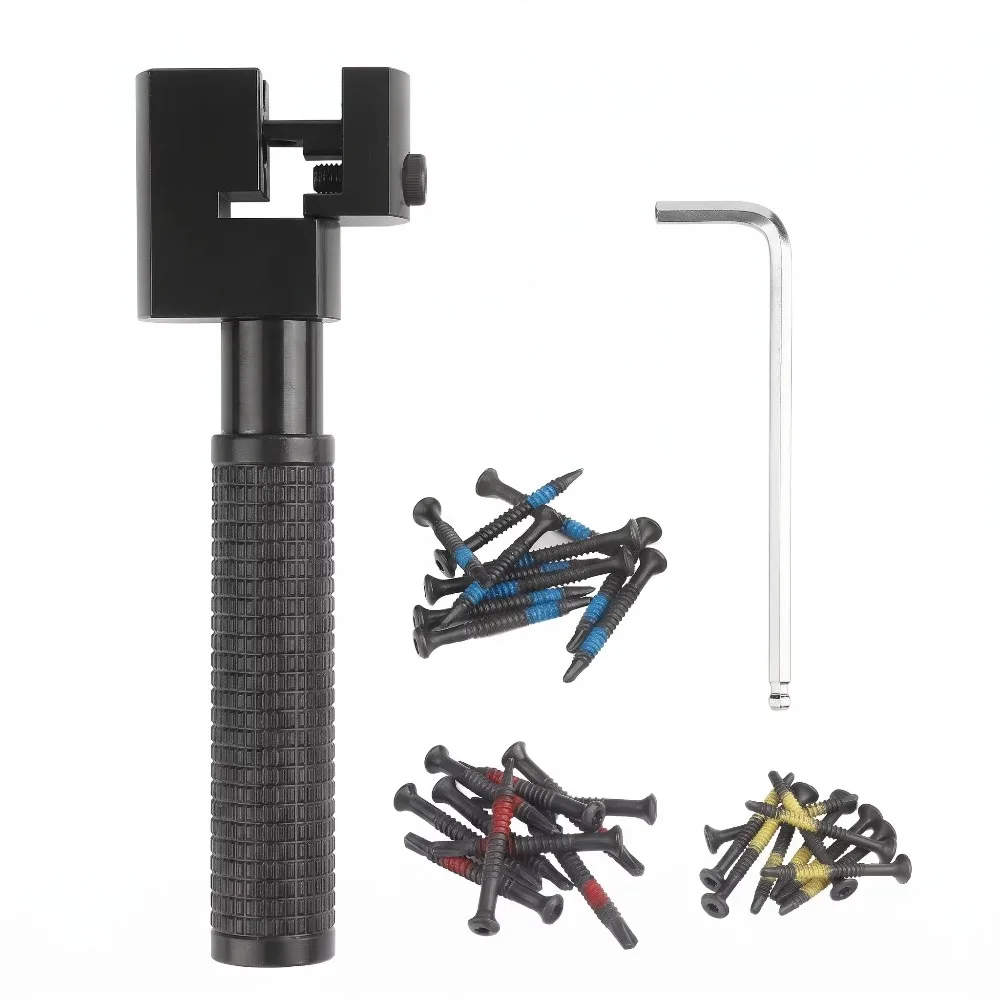 Handheld Screw Heavy Duty with Puller Tool Wrench AB Lock Core AB Lock Cylinder Remover Tool Set Locksmith Barrel Breaking
