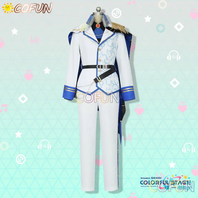 COFUN [Customized] Game Project Sekai Shinonome Akito Cosplay Costume Halloween Outfits Women New Suit Uniform Anime Clothes