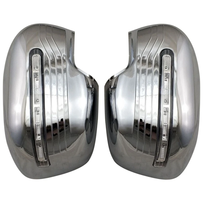 

Car Rearview Mirror Cover For Nissan Navara NP300 D23 2015-2019 Door Mirror Cover With LED Parts Accessories