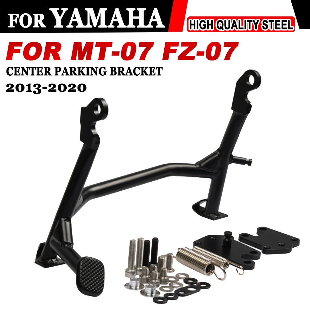 

For Yamaha MT-07 MT07 FZ-07 FZ07 2013-2020 Motorcycle Accessories Kickstand Central Center Parking Stand Bracket Support Holder